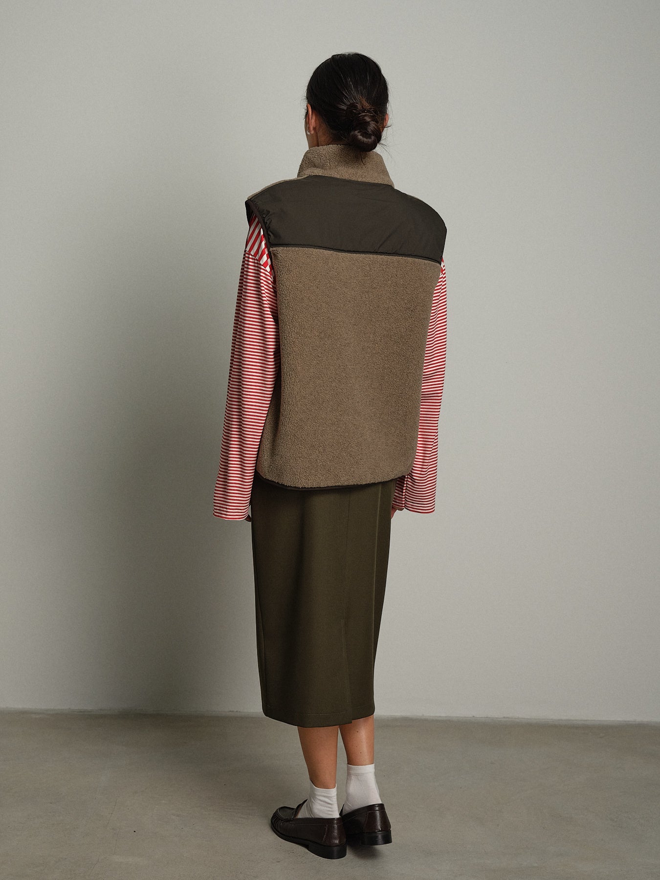 Gilet teddy virale - Tortora