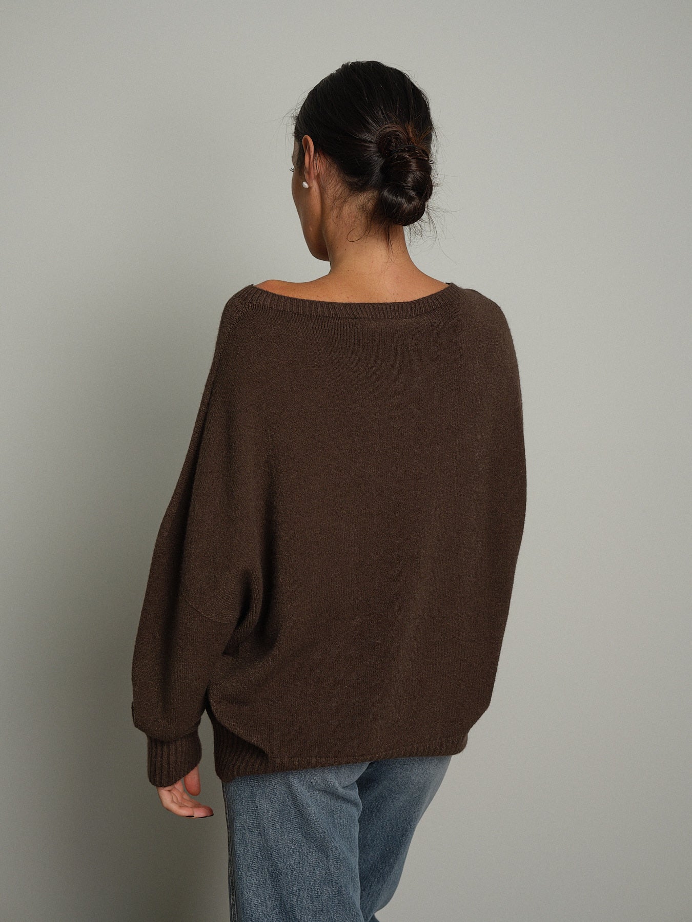 Pull bordi costina - moro
