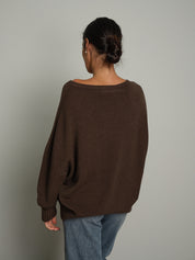 Pull bordi costina - moro