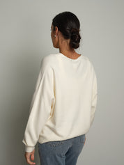 Cardigan doppio filo - Burro