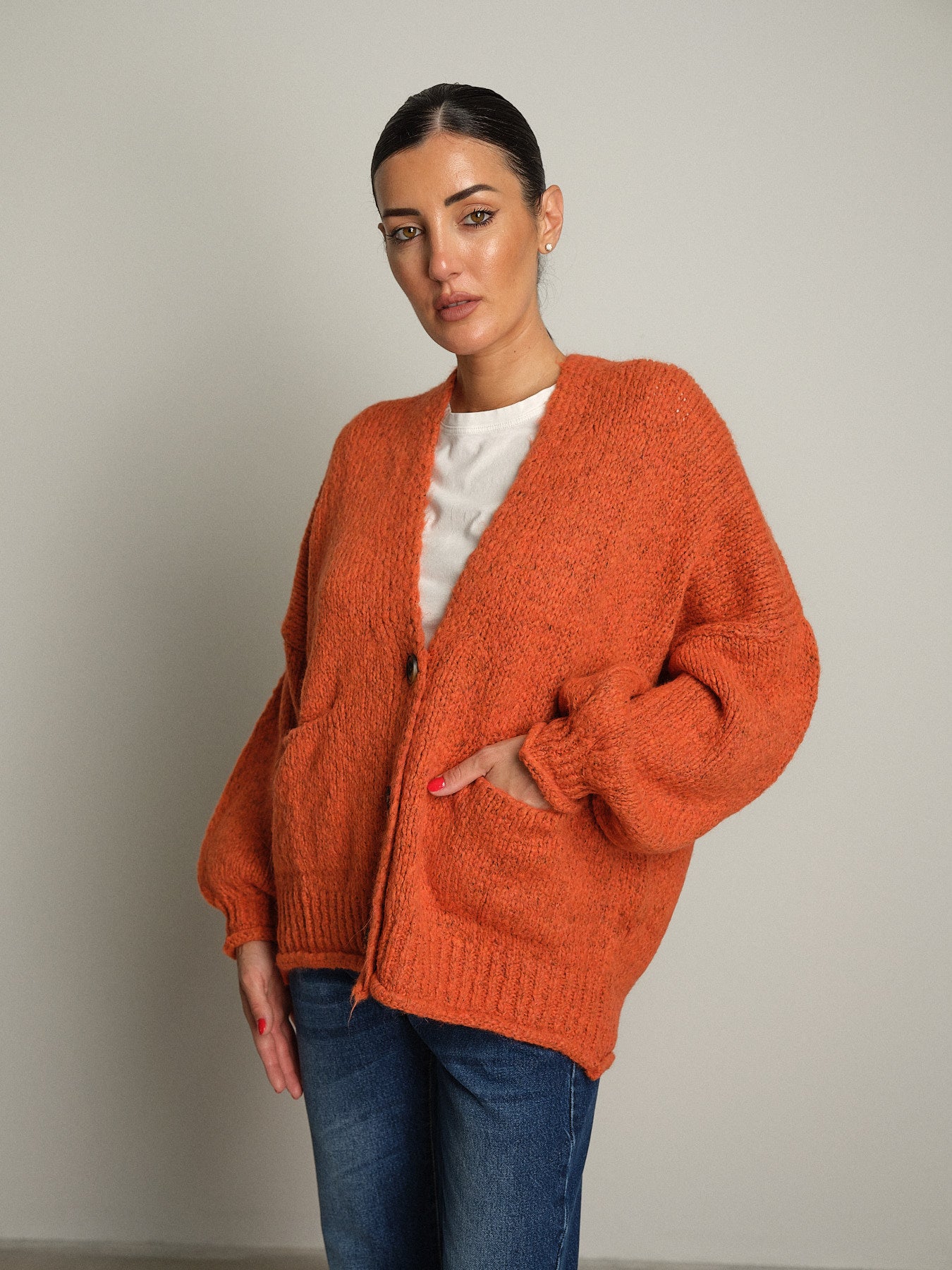 cardigan bestseller - Arancio