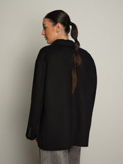 giacca cappotto over - Nero