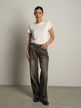 jeans xenobia dirty denim - Nero