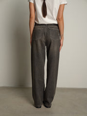 jeans xenobia dirty denim - Nero