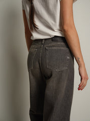 jeans xenobia dirty denim - Nero