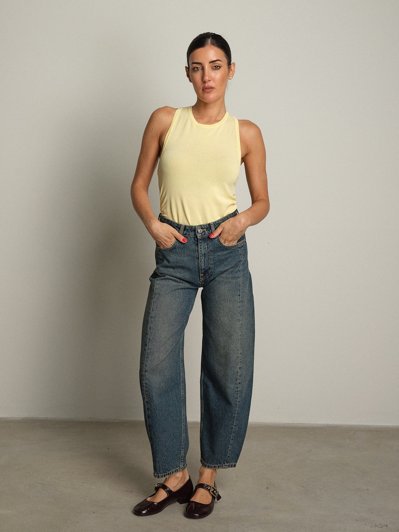 jeans chiara denim vintage - Denim