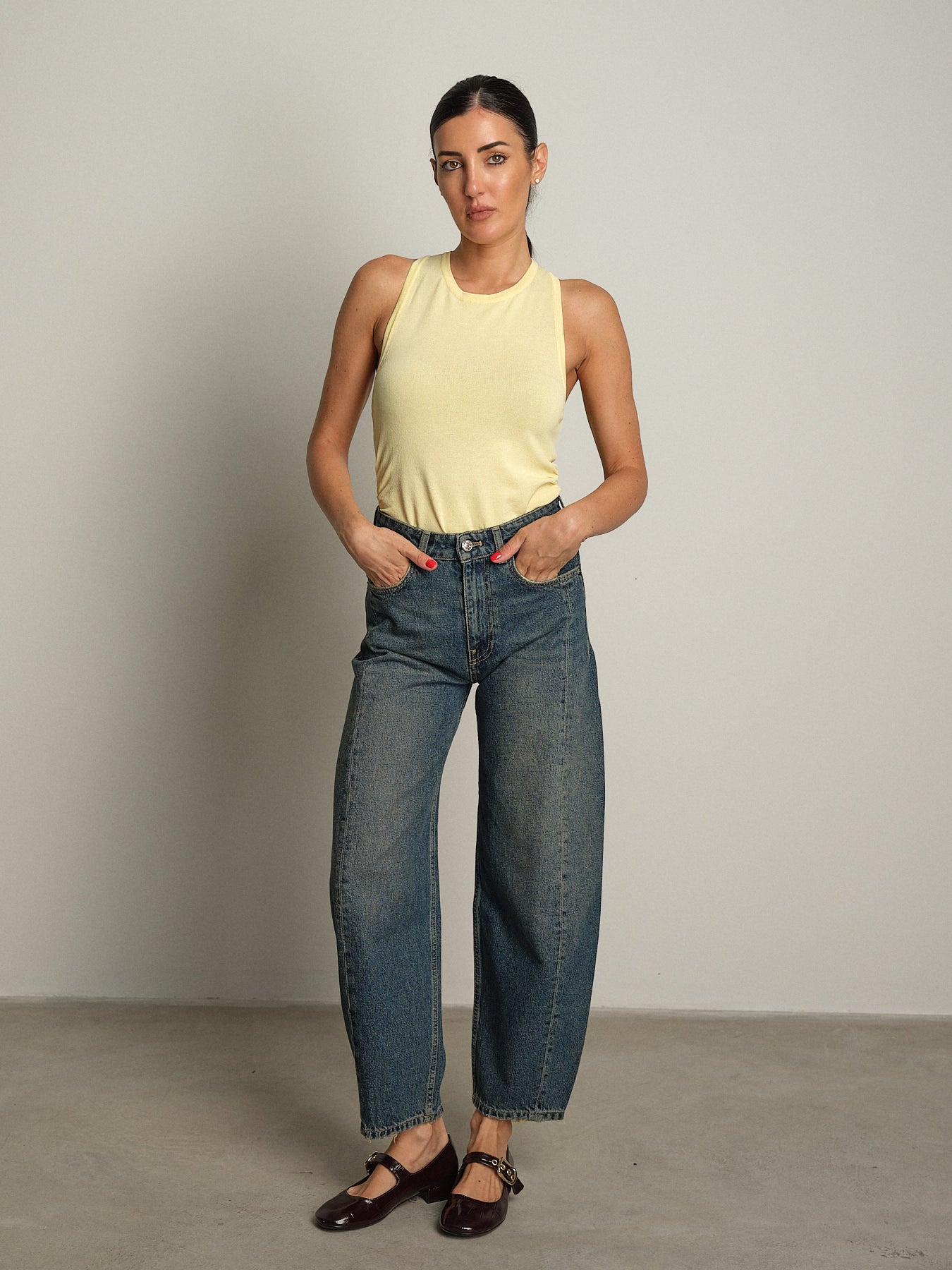 jeans chiara denim vintage - Denim