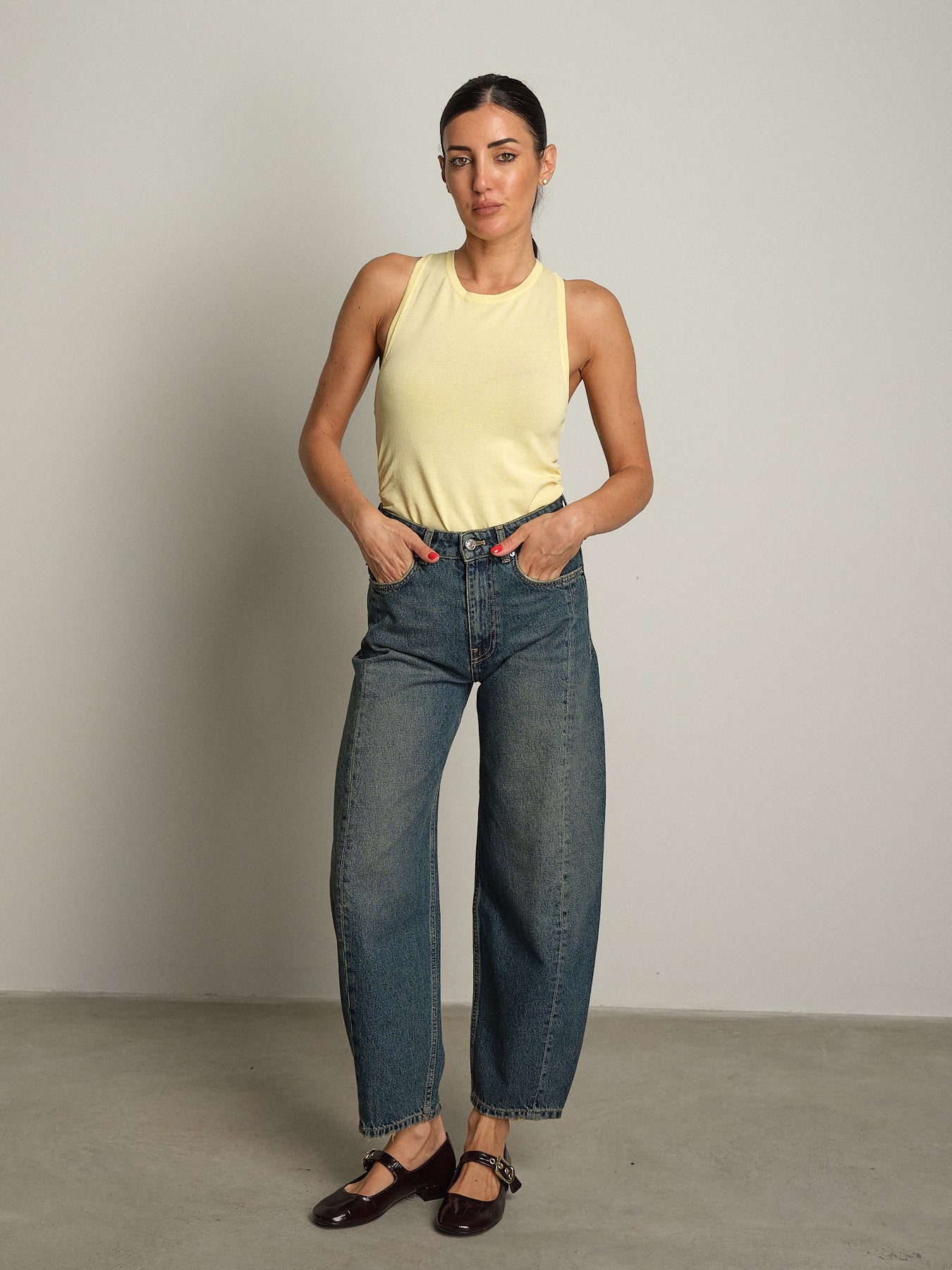 jeans chiara denim vintage - Denim