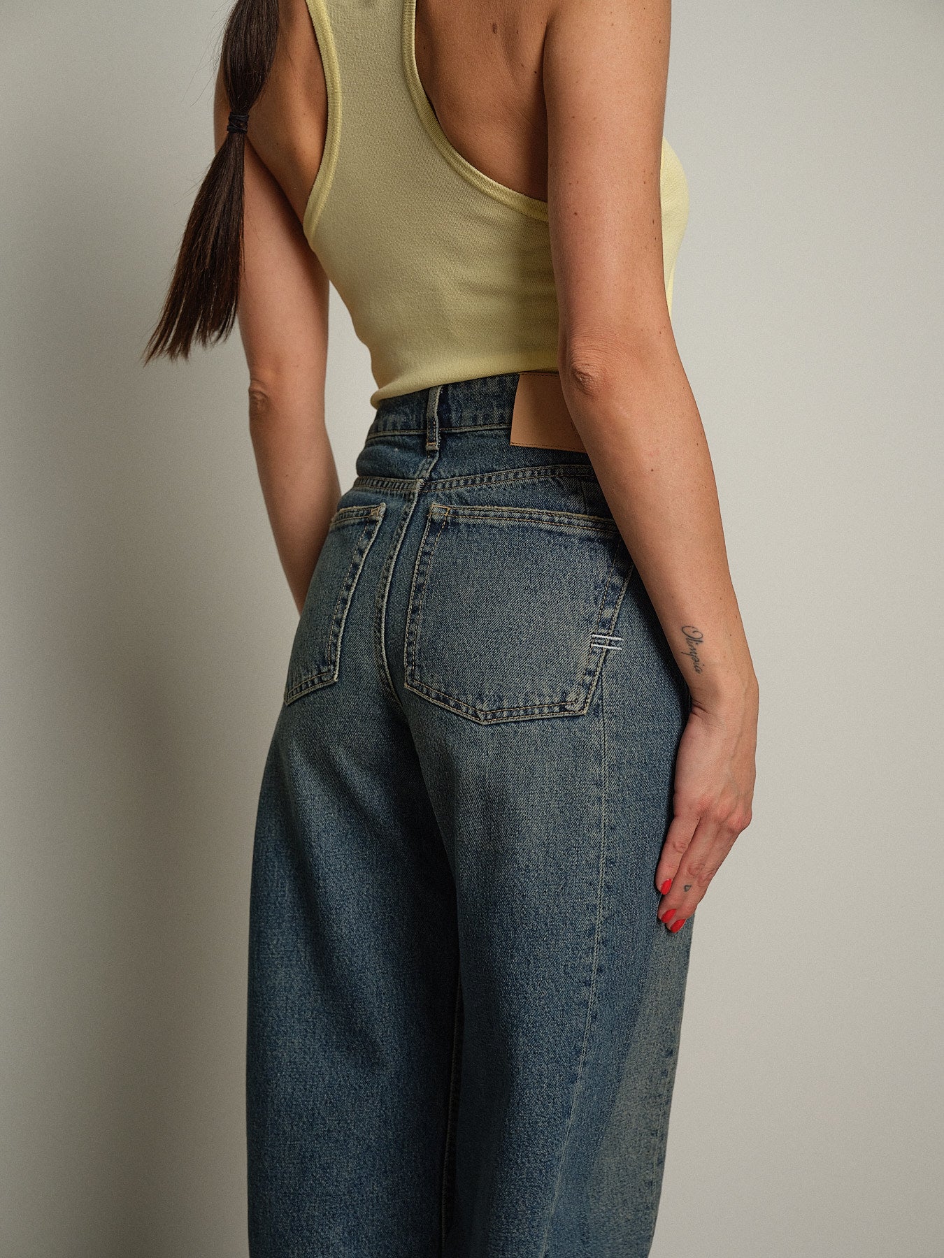 jeans chiara denim vintage - Denim
