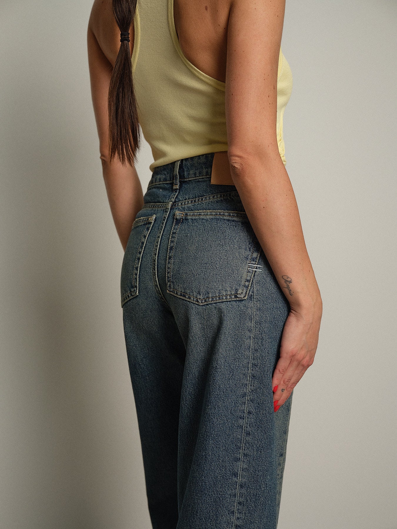 jeans chiara denim vintage - Denim