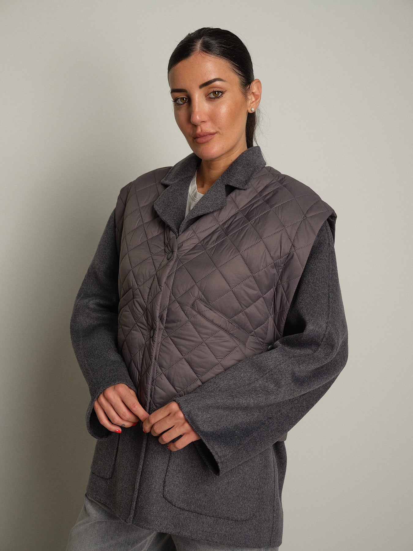 Cappotto + piumino - Grigio