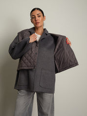 Cappotto + piumino - Grigio