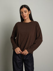maglia scatola manica lunga PREORDINE 24/08 - moro