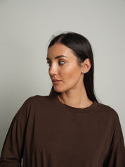 maglia scatola manica lunga PREORDINE 24/08 - moro