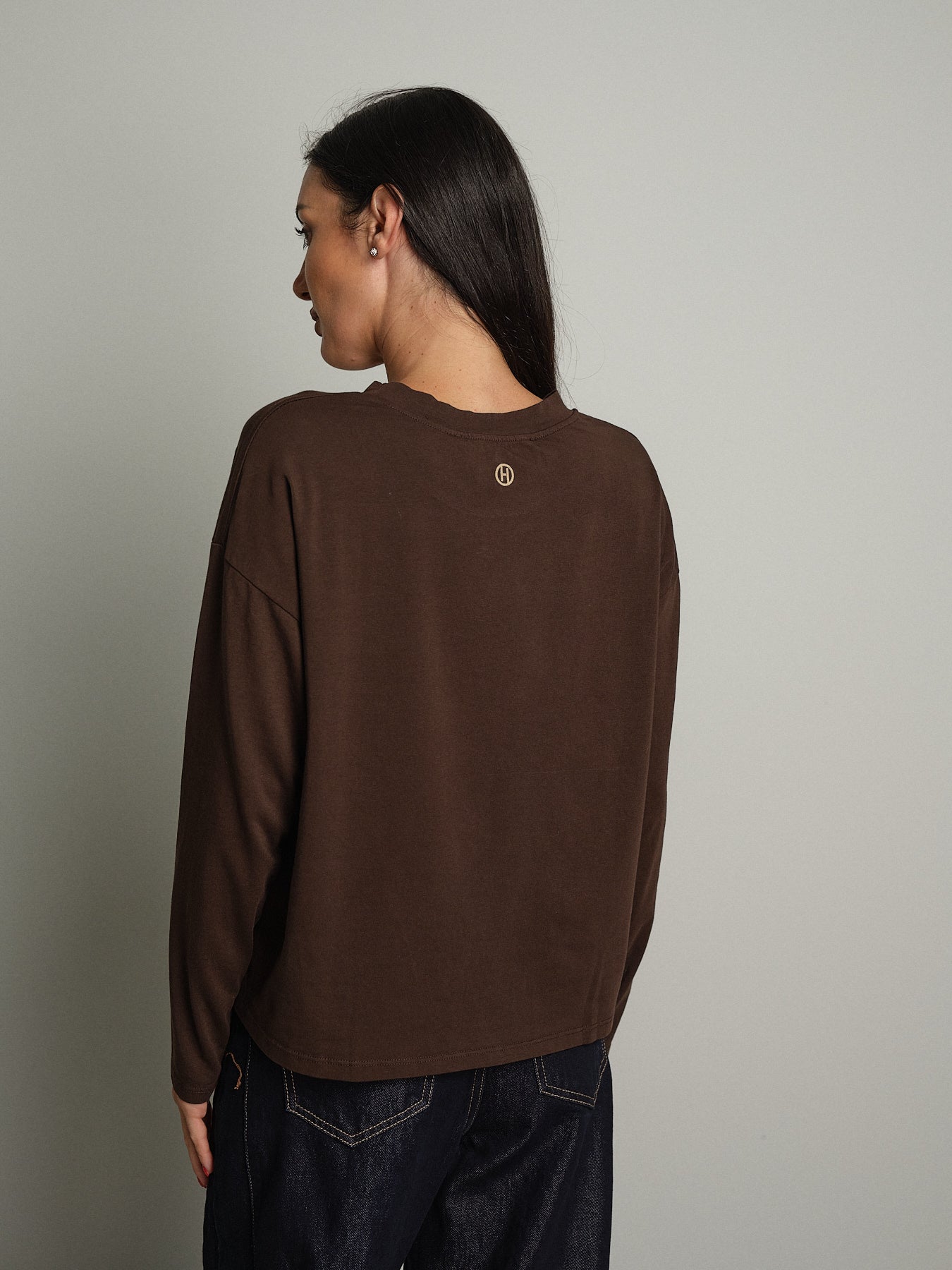 maglia scatola manica lunga PREORDINE 24/08 - moro