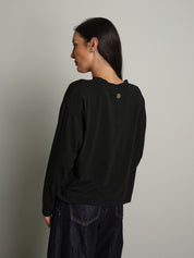 maglia scatola manica lunga PREORDINE 24/08 - Nero