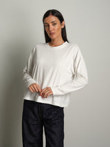 maglia scatola manica lunga PREORDINE 24/08 - Bianco ottico