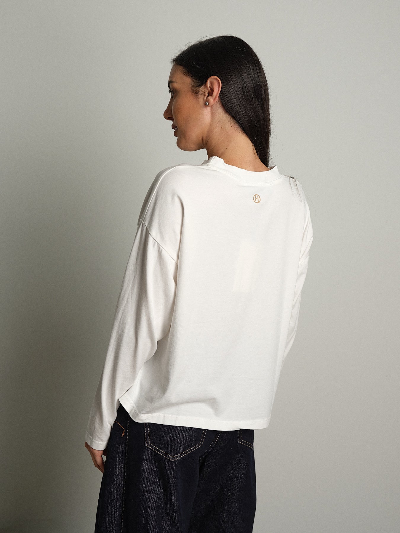 maglia scatola manica lunga PREORDINE 24/08 - Bianco ottico
