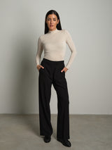 Pantalone sartoriale palazzo - Nero