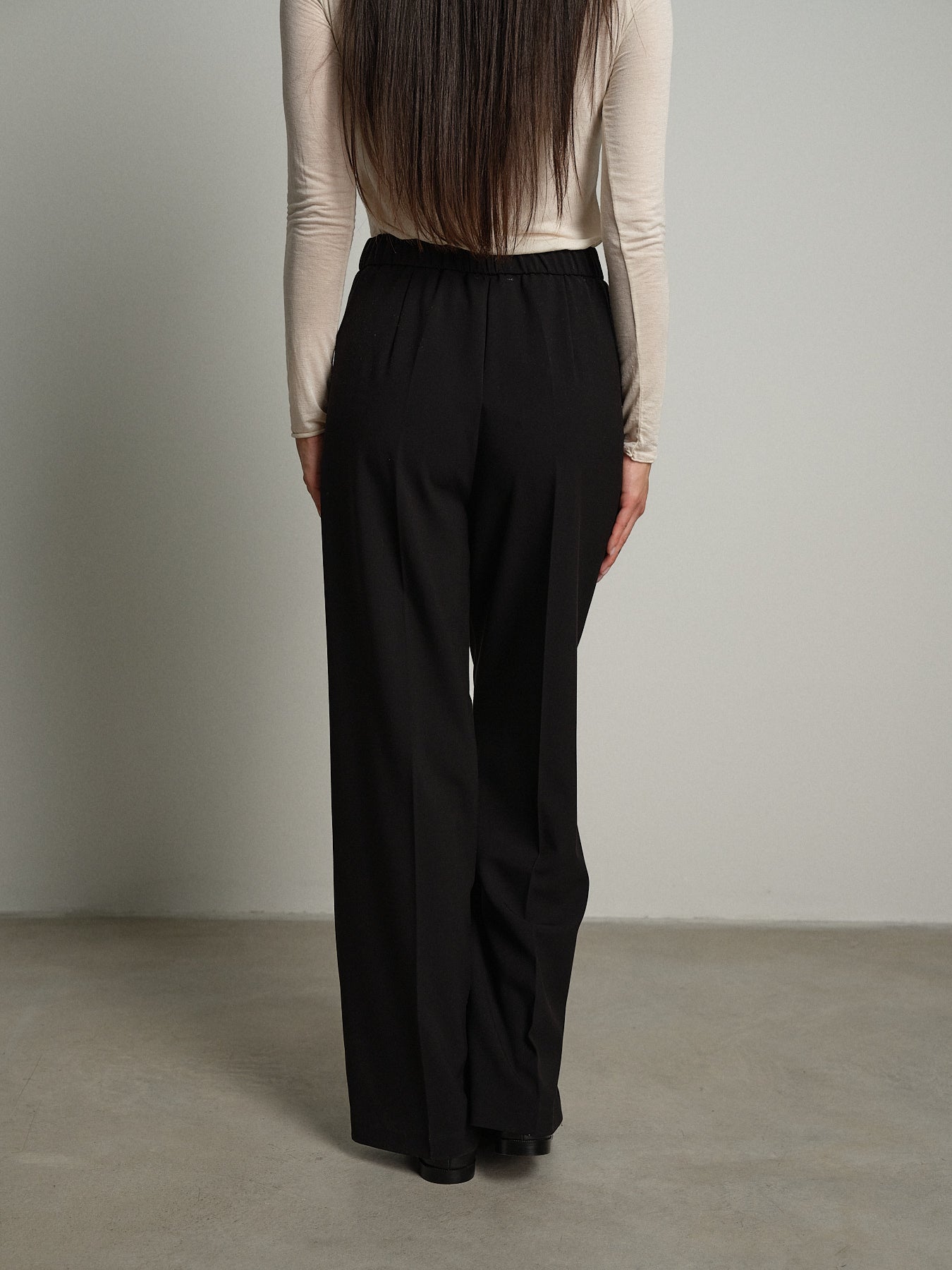 Pantalone sartoriale palazzo - Nero