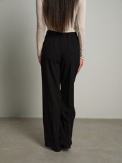Pantalone sartoriale palazzo - Nero
