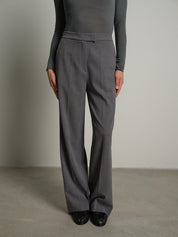 Pantalone sartoriale palazzo - Grigio perla