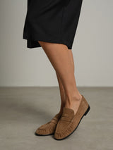 Mocassino loafer - Tortora