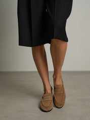 Mocassino loafer - Tortora