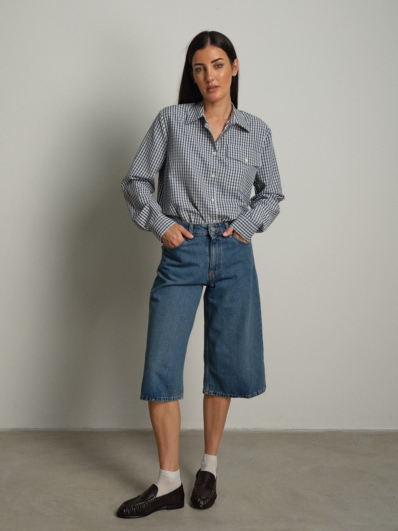 Bermuda shelly - Denim
