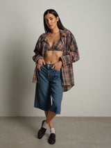 Camicia + reggiseno - Grigio