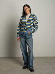Cardigan righe - Carta da zucchero