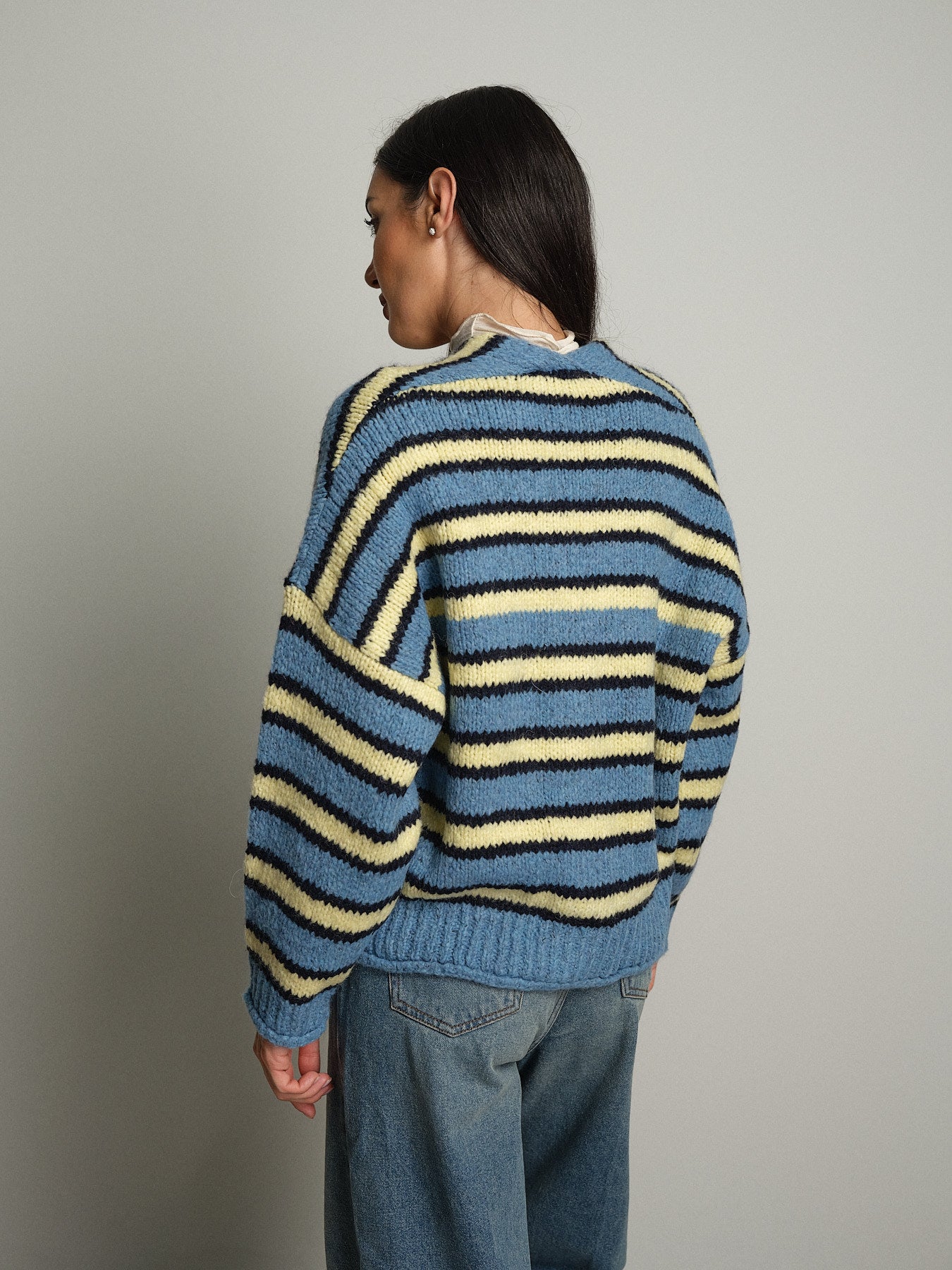 Cardigan righe - Carta da zucchero