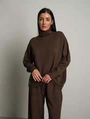 completo in maglia dolcevita - Caffè