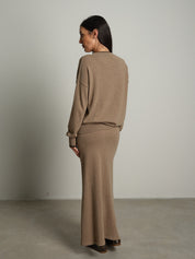 pull in maglia betty - Tortora