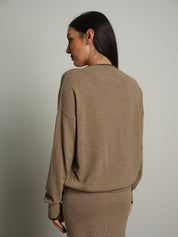 pull in maglia betty - Tortora