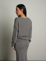 pull in maglia betty - Grigio