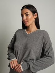 pull in maglia betty - Grigio