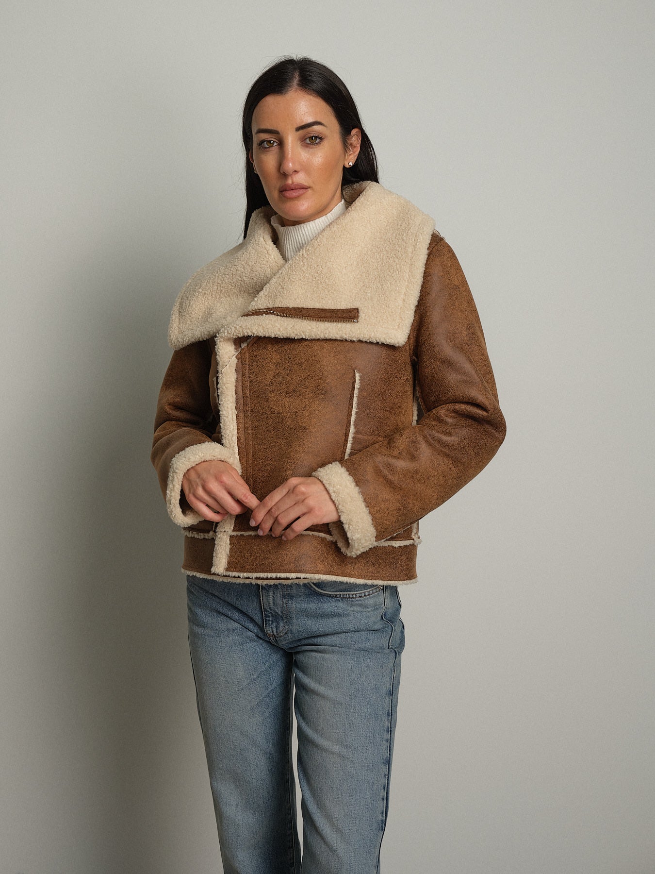 Montone double face - Cammello
