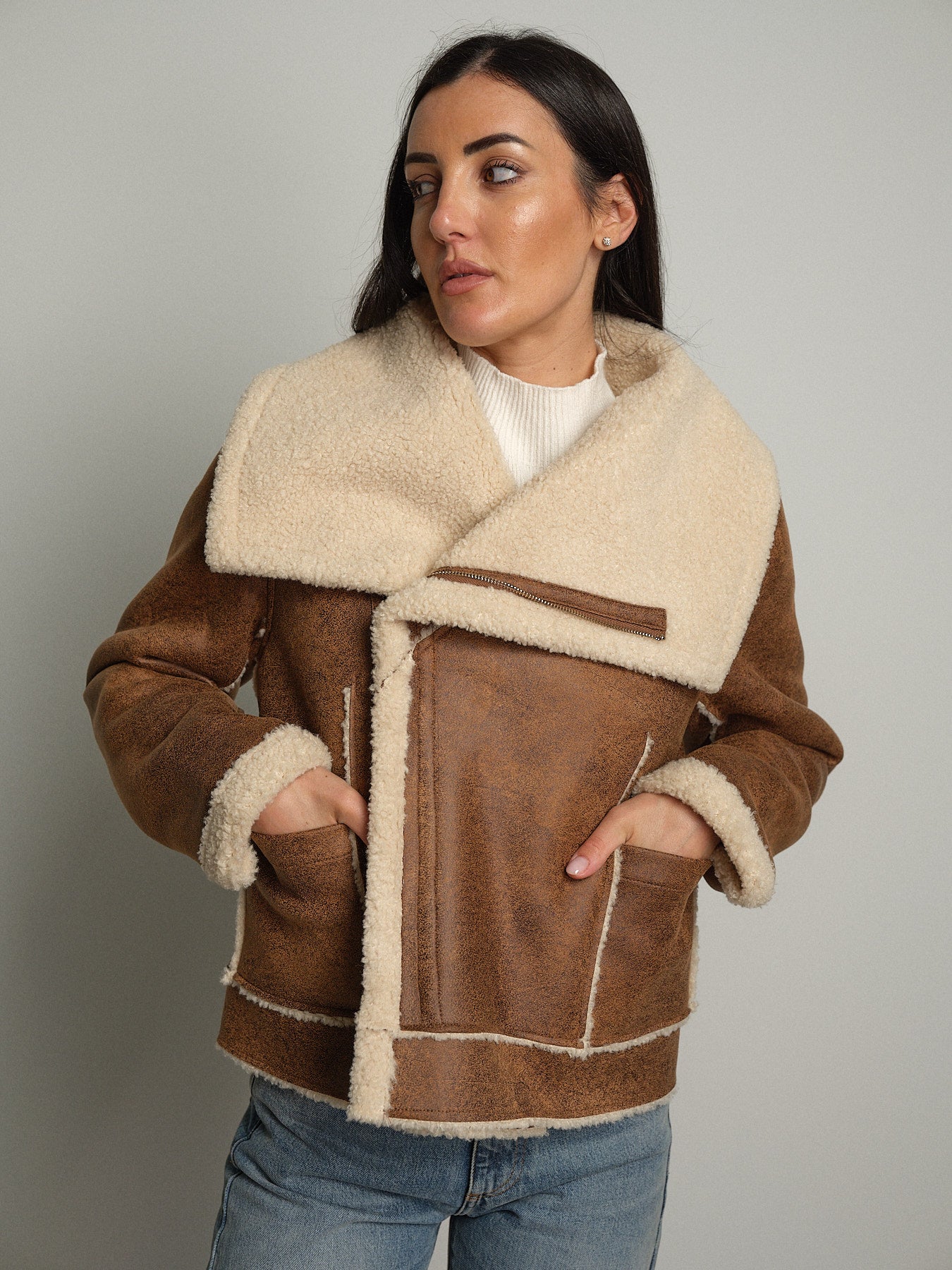 Montone double face - Cammello