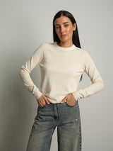 Pullover basic - Panna