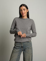 Pullover basic - Grigio