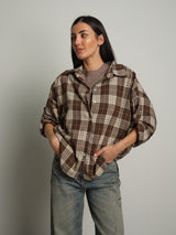 camicia check - moro