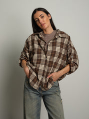 camicia check - moro