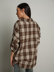 camicia check - moro