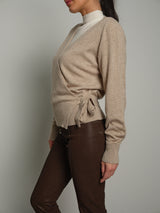 Cardigan ballerina - Beige