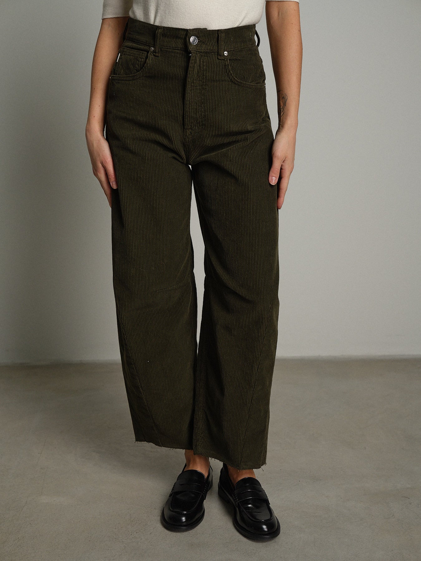 Pantalone delia rocciatore PREORDINE 03/11 tg. XS-S - Verde militare