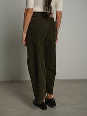 Pantalone delia rocciatore PREORDINE 03/11 tg. XS-S - Verde militare