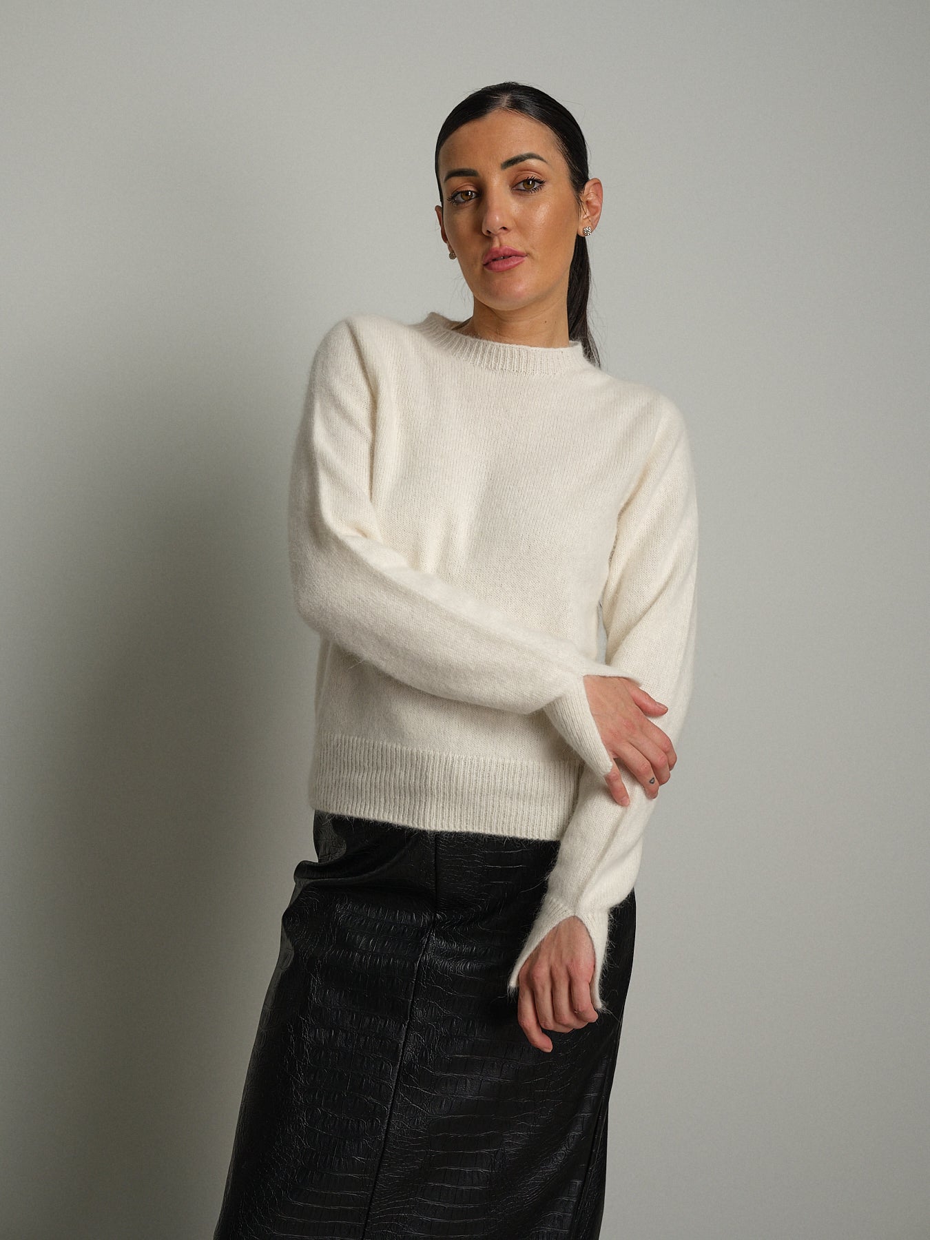 Pullover angora PREORDINE 04/11 - Burro