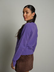 Pullover angora PREORDINE 03/11 - viola