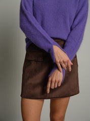 Pullover angora PREORDINE 03/11 - viola
